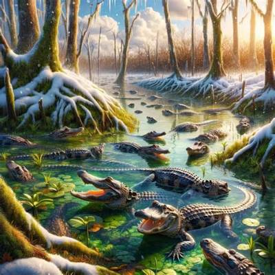 Can an Alligator Survive Winter?