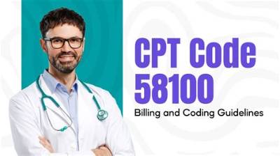 Can Cpt 57500 and 58100 Be Billed Together?