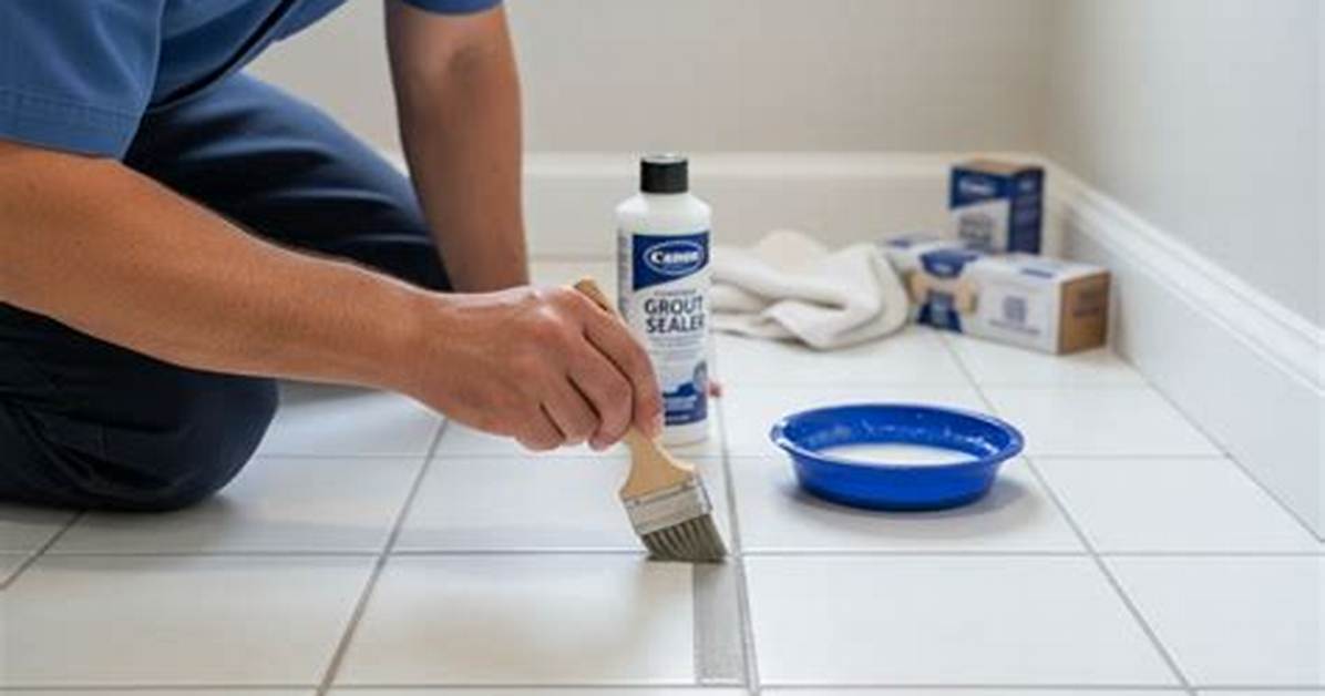 Can I Seal Tile and Grout at the Same Time?