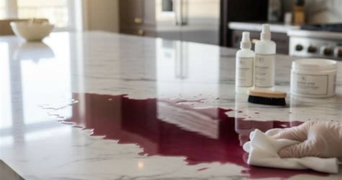 Can Red Wine Stain Marble?