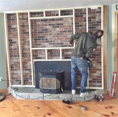 Can You Cover Brick Fireplace with Drywall?