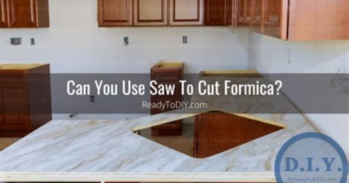 Can You Cut Formica with a Utility Knife?