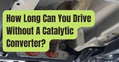 Can You Drive a Prius Without a Catalytic Converter?
