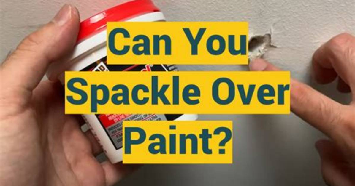 Can You Dye Spackle?