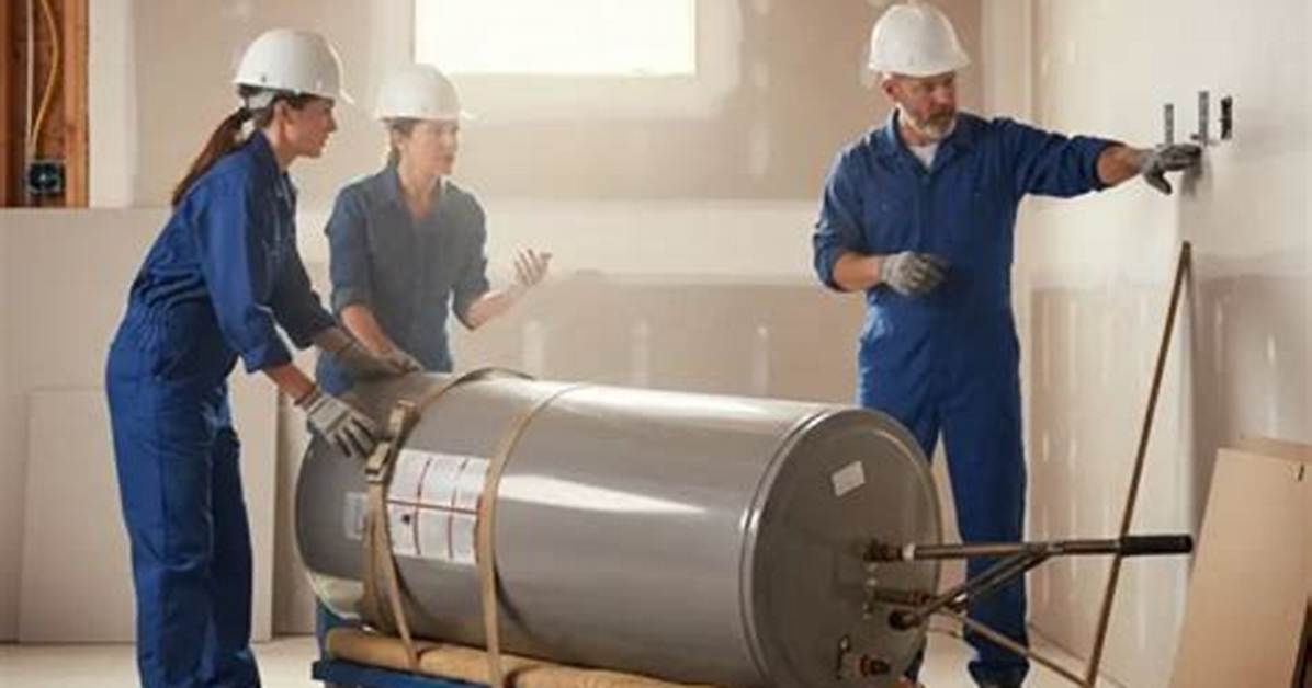 Can You Lay Down Water Heater?