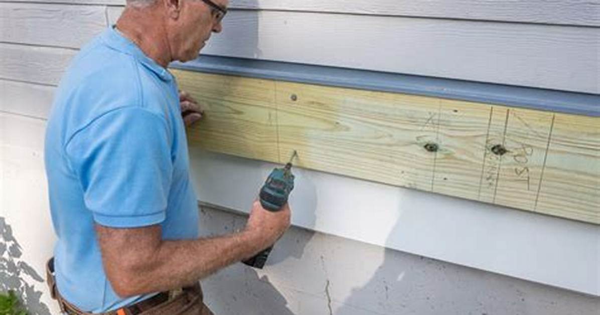 Can You Put a Ledger Board over Siding?