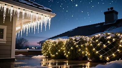Can You Put Icicle Lights on Bushes?