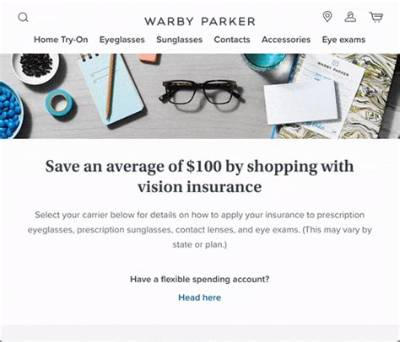 Can You Use Vision Insurance at Warby Parker?