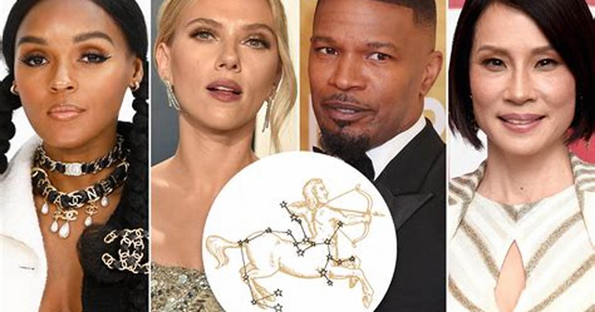 Celebrities Who Are Sagittarius - Luxlux