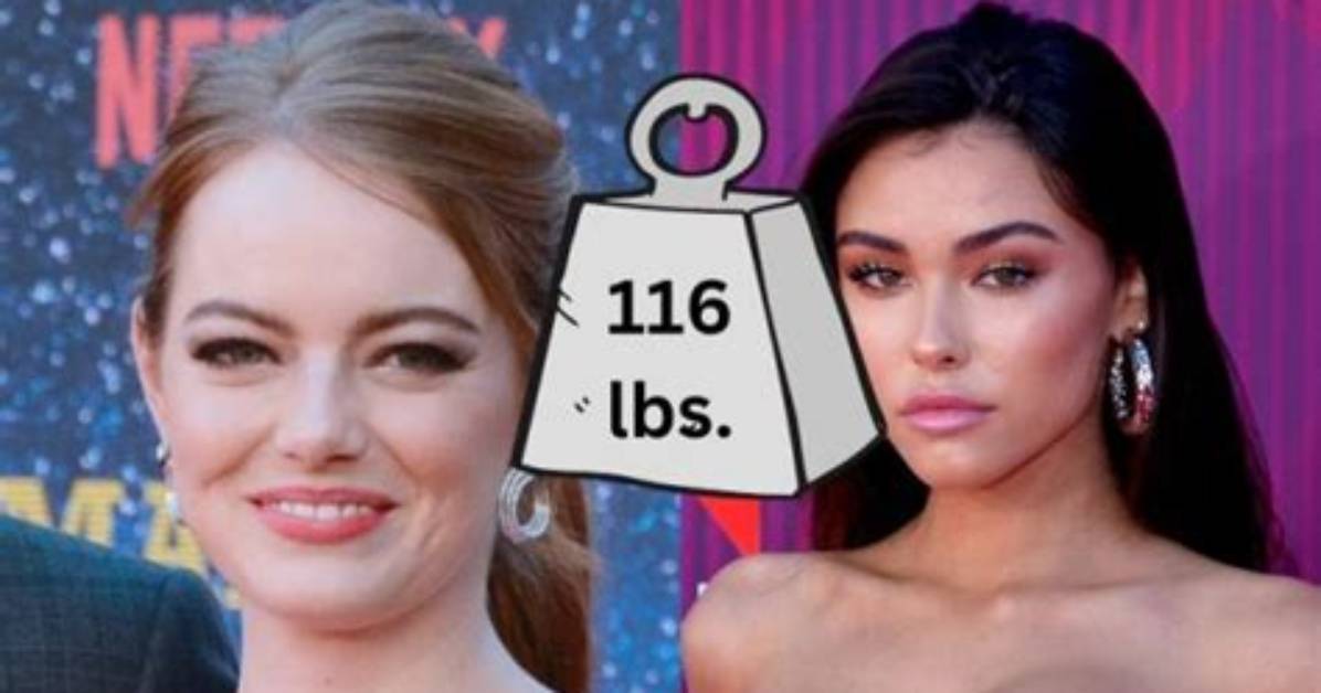 Celebrities Who Weigh 53 Kg or 116 Lbs
