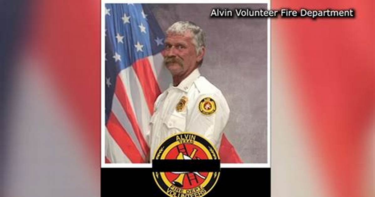 Charles D. Krampota, Alvin’s Volunteer Firefighter, Has Passed Away