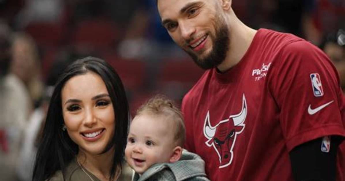 Chicago Bulls Star Zach Lavine and Wife Hunter Mar Is Parents to First Son Saint!