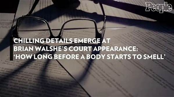 Chilling Details Emerge at Brian Walshe’s Court Appearance: ‘How Long Before a Body Starts to Smell’