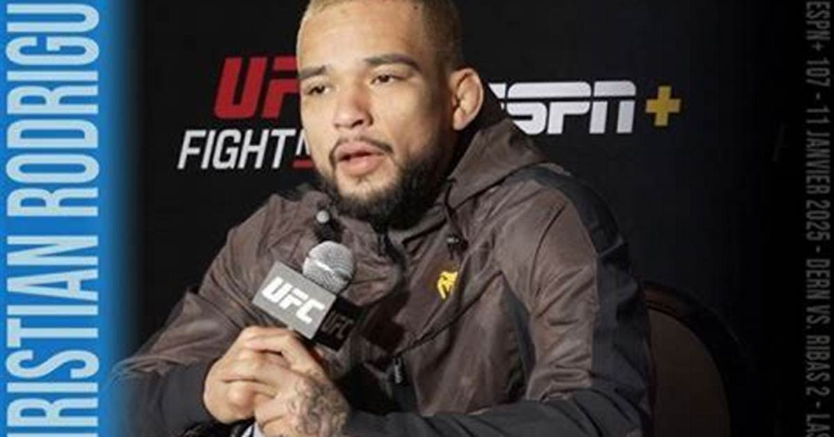 Christian Rodriguez Ufc Background and His Parents Support