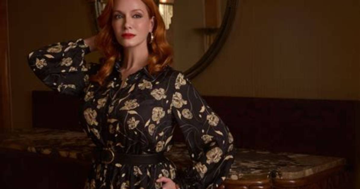 Christina Hendricks Reveals More Photos from Her Goth New Orleans Wedding