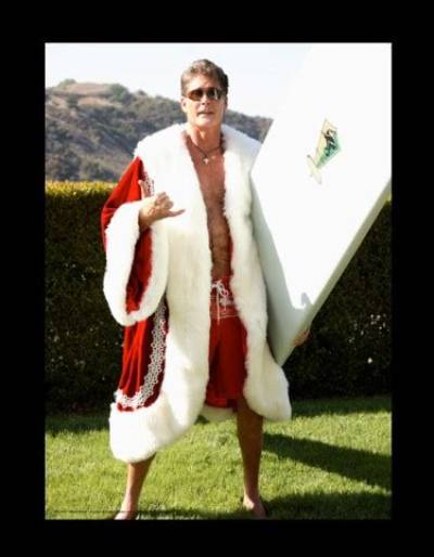 David Hasselhoff Is Selling Official Personalized Hoff Prints for Christmas