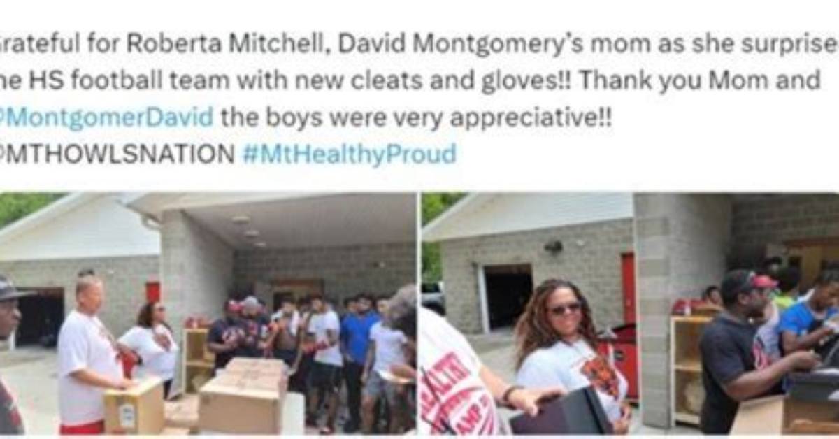 David Montgomery Parents: Mother Roberta Feltha-Mitchell and Father