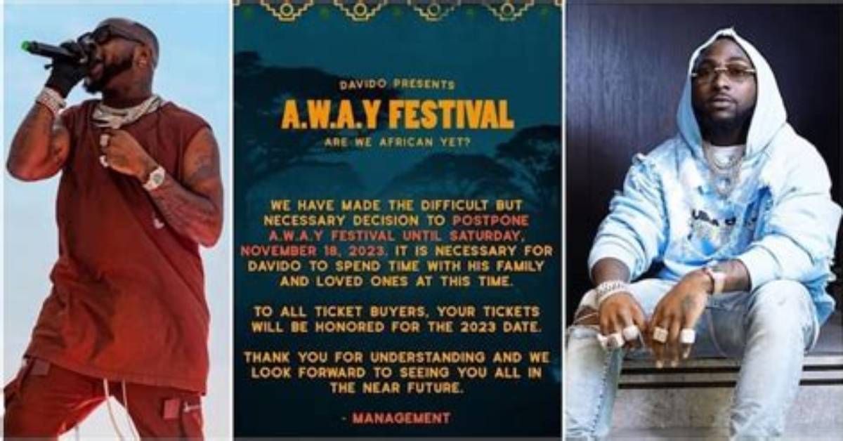 Davido Headlines ‘A. W. A. Y Festival’ in America
