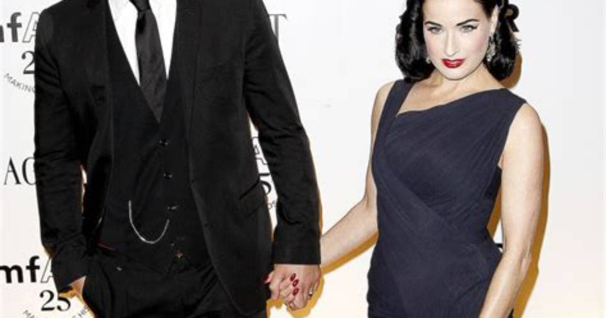 Dita Von Teese & Her Hot French Boyfriend Went to Coachella