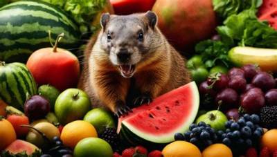 Do Groundhogs Like Watermelon?