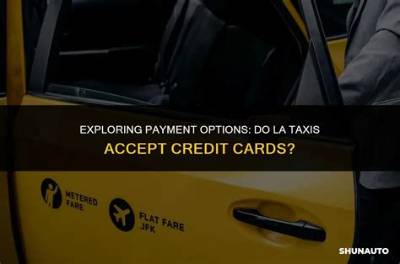 Do Los Angeles Taxis Take Credit Cards?