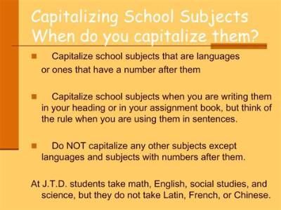Do You Capitalize Back to School?