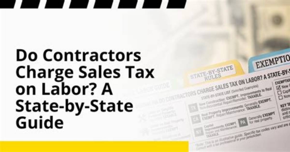 Does Georgia Charge Sales Tax on Labor?