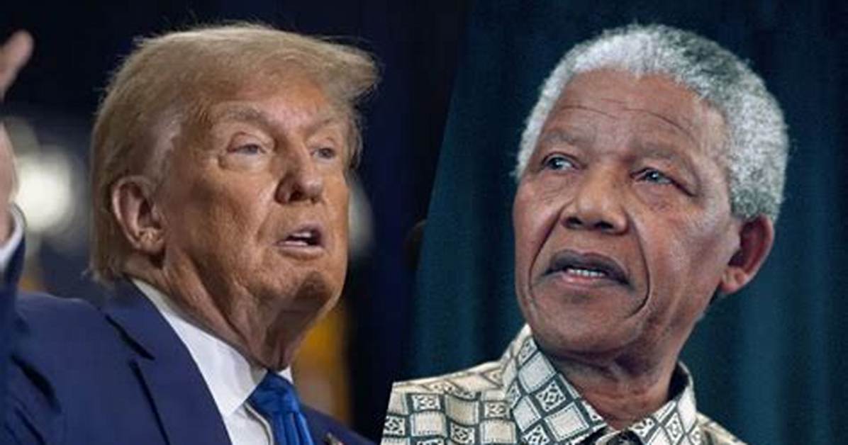 Donald Trump Compares Himself to Nelson Mandela & Claims He Wasn’t Indicted