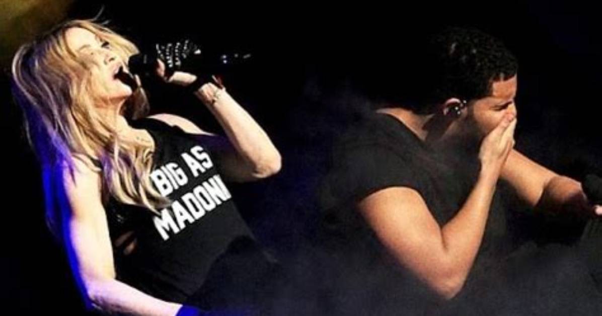 Drake Was Only Grossed out by Madonna’s Lipstick, Not Madonna’s Kiss