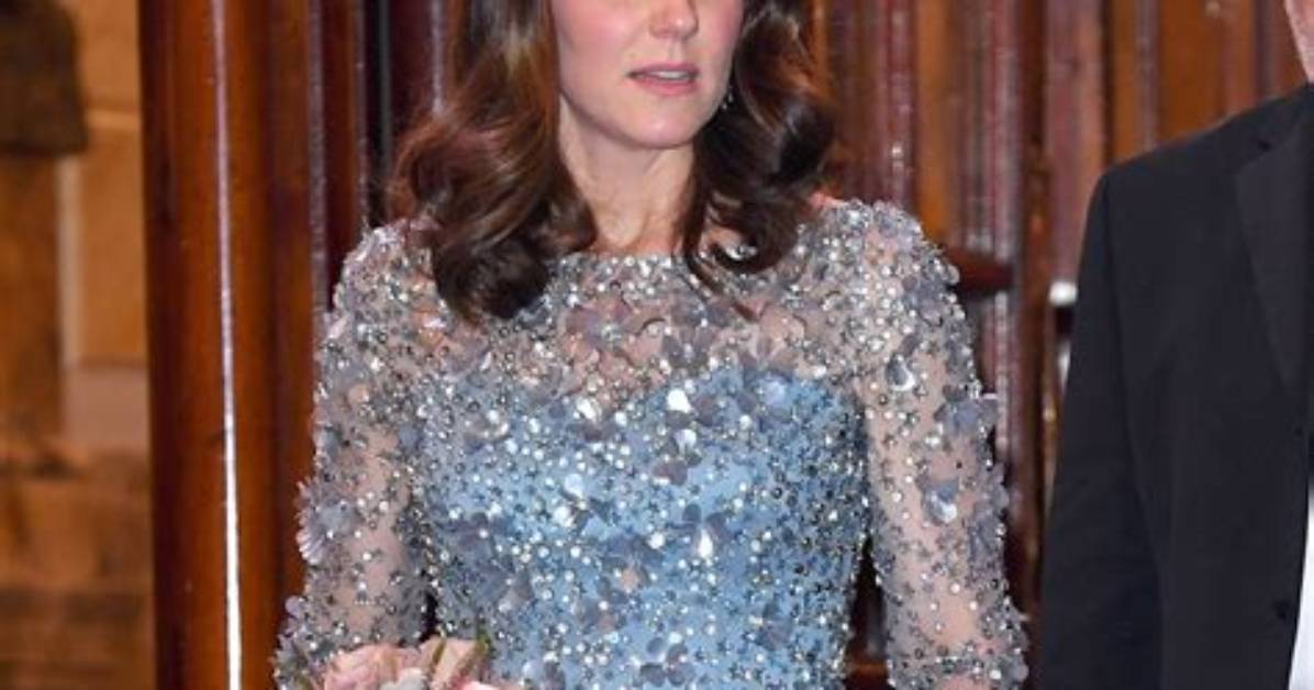 Duchess Kate in Sparkly Jenny Packham in London: Twee or Beautiful?