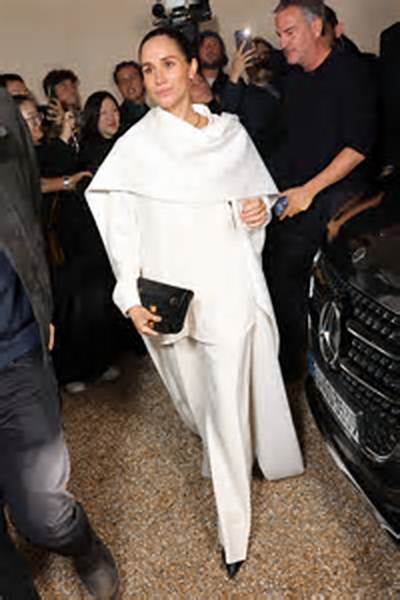 Duchess Meghan Stuns in a Body-Con Victoria Beckham at the Endeavor Awards
