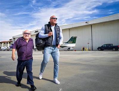 Dwayne Johnson and Danny Devito Crashed a Wedding Together