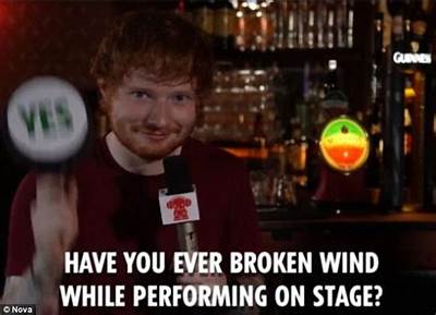 Ed Sheeran ‘Misjudged a Fart’ Once on Stage & Ended up Pooping His Pants