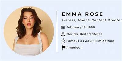 Emma Rose Height, Weight, Net Worth, Age, Birthday, Wikipedia, Who, Nationality, Biography