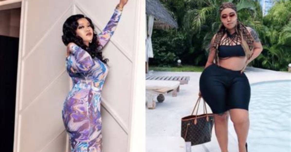 End of Bbl Era? ?: Vera Sidika Gets Rid of Her Huge Backside Begs Others to Join Too