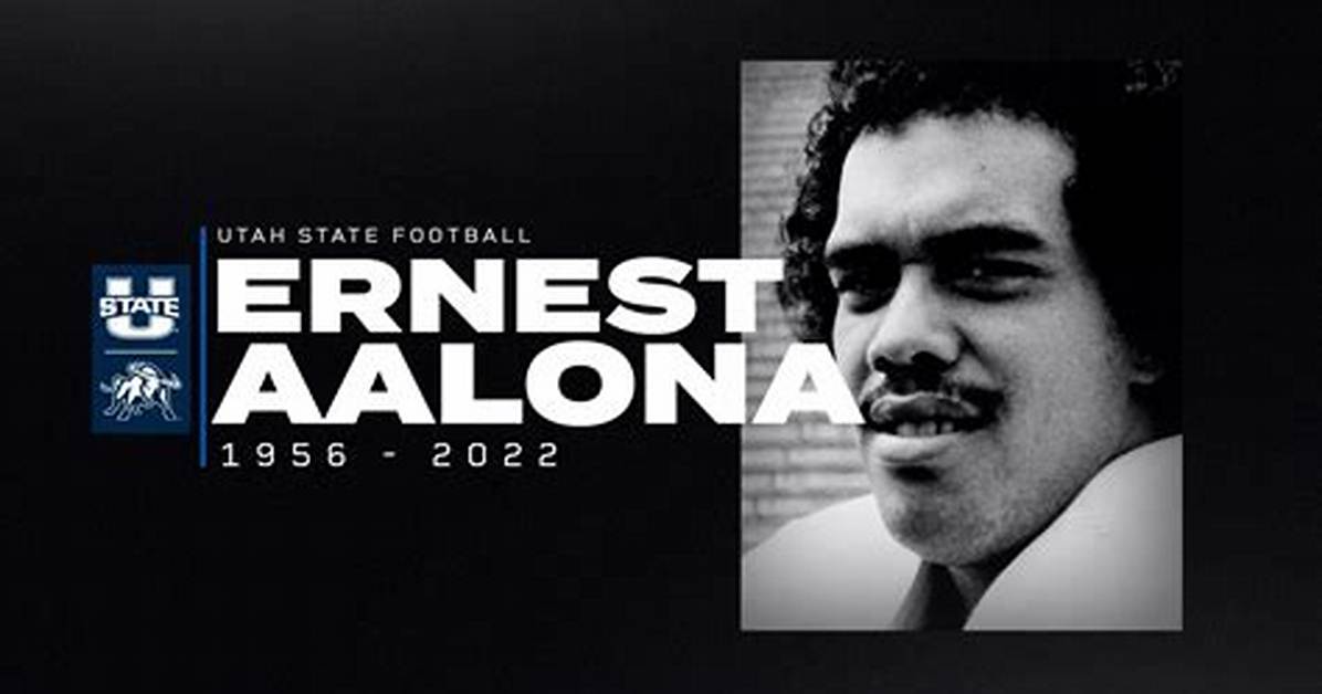 Ernest Aalona, Ex-Footballer of Utah State, Passed Away at 86