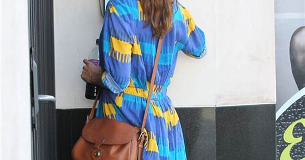 Eva Mendes in a Breezy, Oversized Shirtdress in La: Cute or Unflattering?