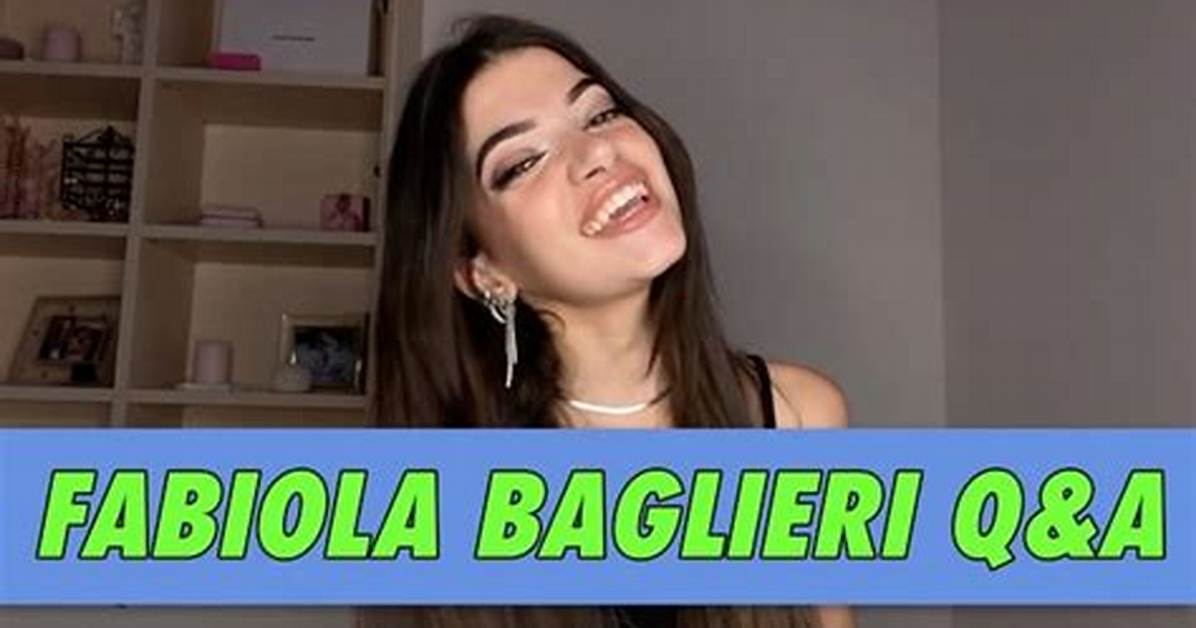 Fabiola Baglieri - Age, Family, Bio