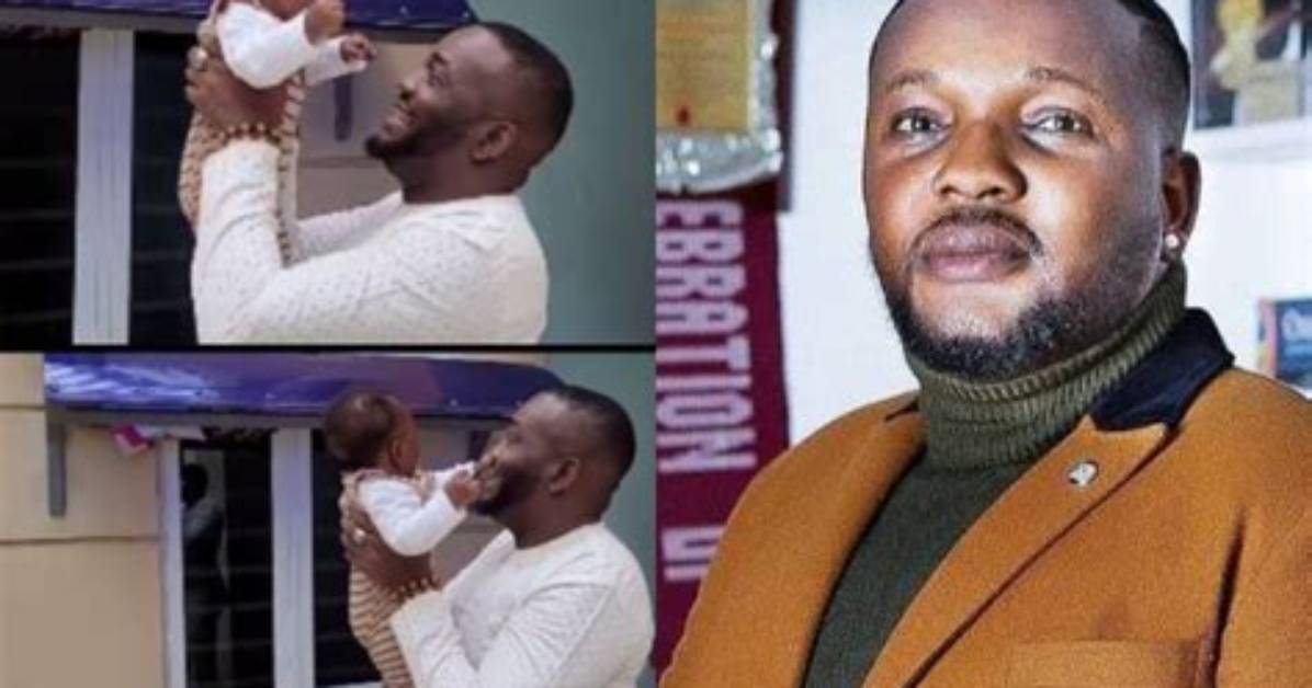 “Father Looks Good on Me”- Yomi Fabiyi Shares Lovely Moment with His Son, Akorede