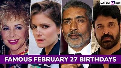 February 27 in Entertainment | Famous Birthdays