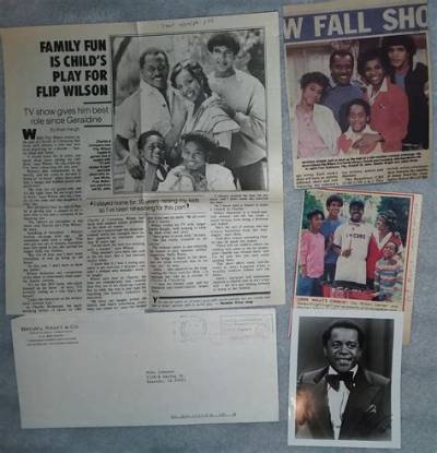 Flip Wilson - Trivia, Family, Bio