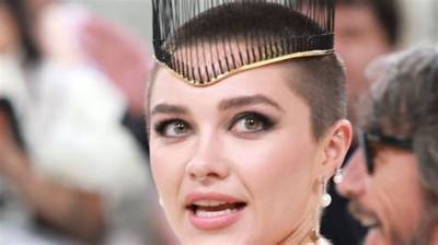 Florence Pugh Pokes Fun at Buzzcut and Compares Herself to 'Mayor of Flavor Town'
