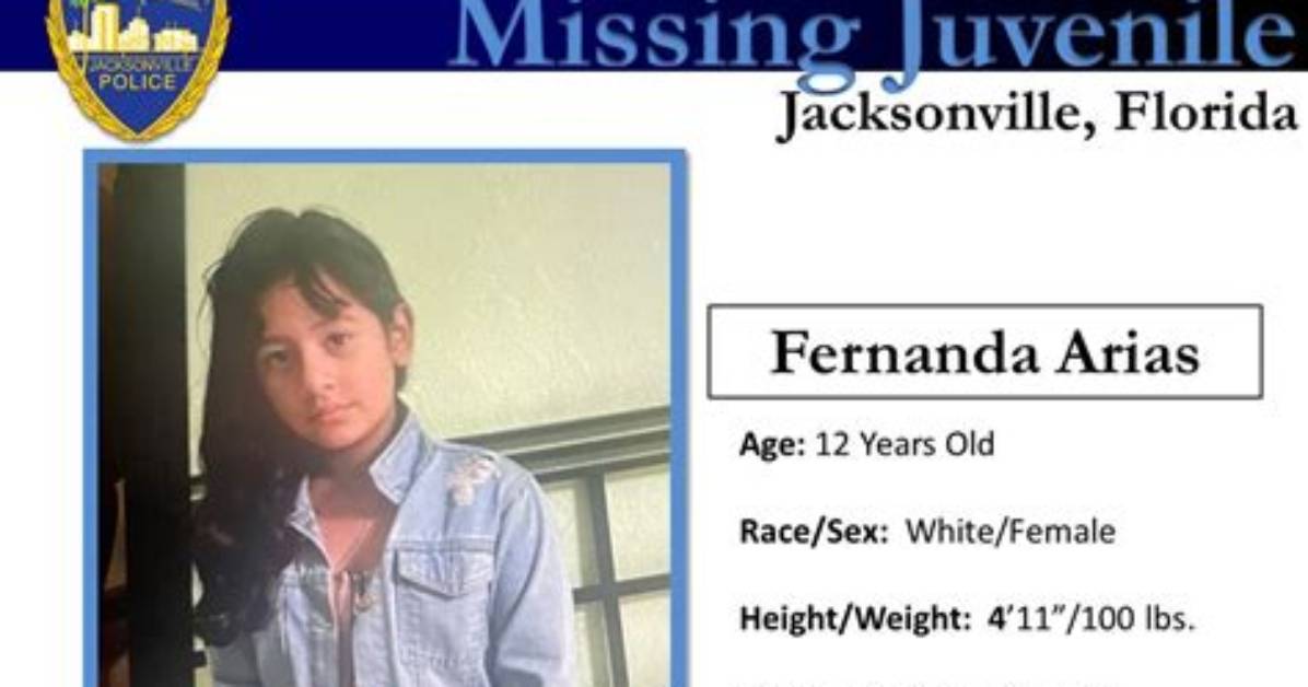 Florida Amber Alert: Fernanda Arias, 12 Year's Old, Missing, Jorge Reyes the Kidnapping Suspect