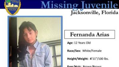Florida Amber Alert: Fernanda Arias, 12 Year's Old, Missing, Jorge Reyes the Kidnapping Suspect