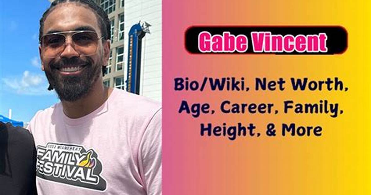 Gabe Nnamdi Vincent - Age, Family, Bio