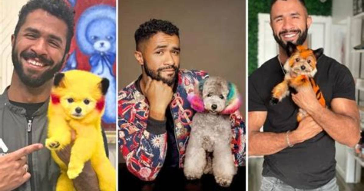 Gabriel Feitosa’s Imaginative Grooming Made $1.3 Million Last Year (And Helps Shelter Dogs Get Adopted)