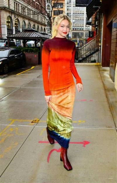 Gigi Hadid’s Very Colorful Apartment Includes Dyed Pasta Cabinets