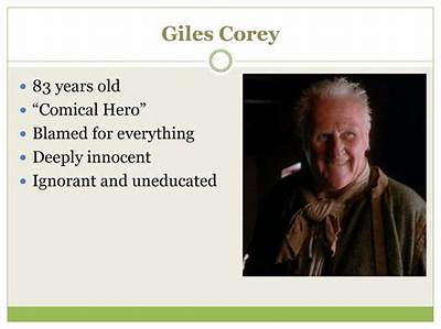 Giles Corey Children: Deliverance Crosby, Elizabeth Moulton