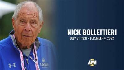 Giovanni Bollettieri: Who Is Nick Bollettieri’s Son?