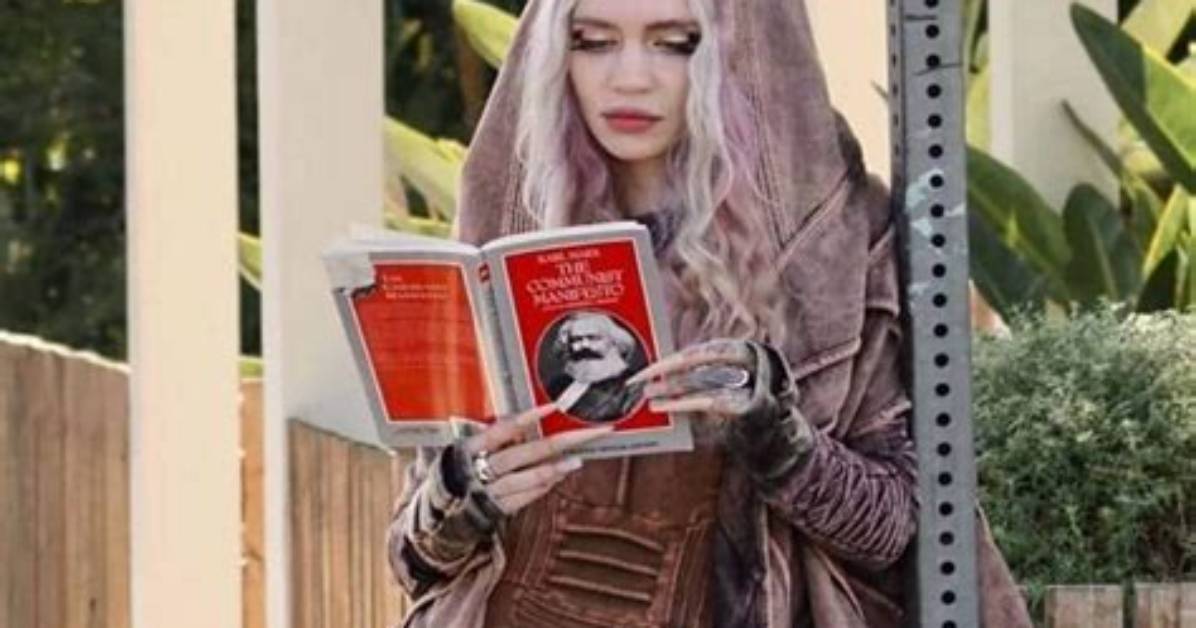 Grimes Vibed with ‘The Communist Manifesto’ & Claims She’s Still with Elon Musk